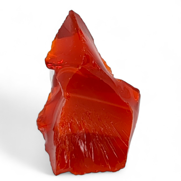 Amberina and Ruby Swirl Slag Art Glass Cullet #4S38 - Picture 1 of 6